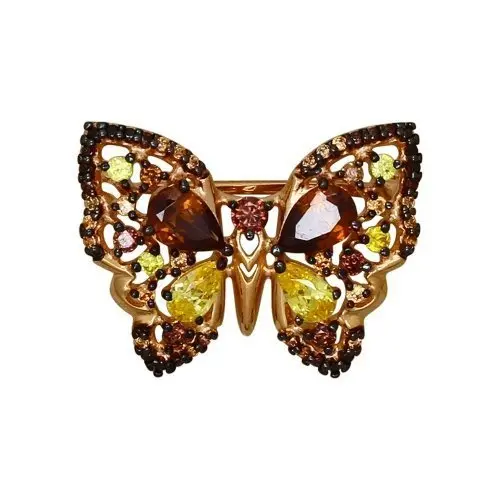 Брошь из позолоты вид 1