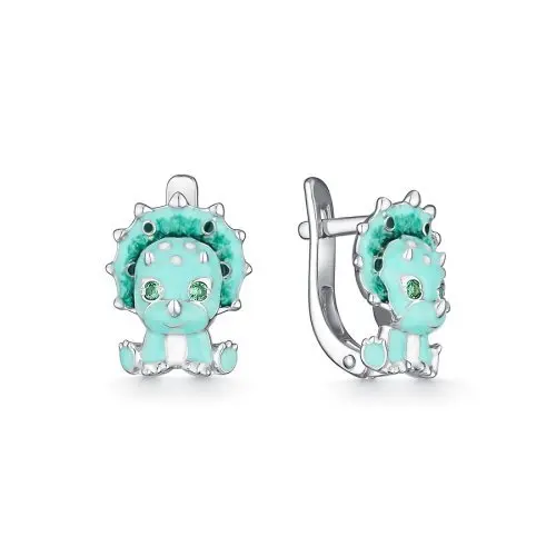 Серьги детские из серебра