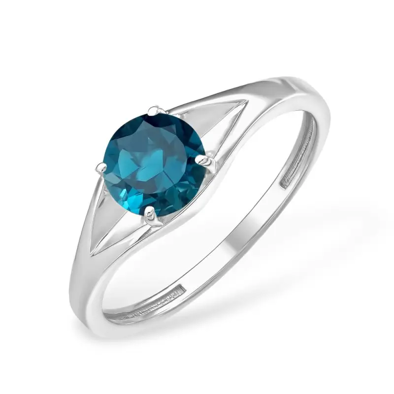 Кольцо декоративное из серебра