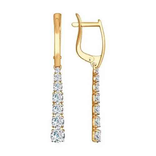 Серьги 027490 вид 2