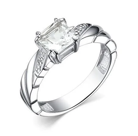 Кольцо декоративное из серебра