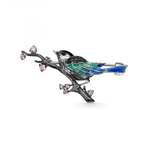 Брошь из серебра