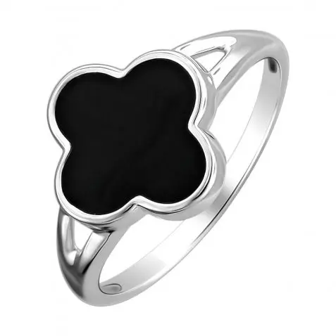 Кольцо декоративное из белого золота