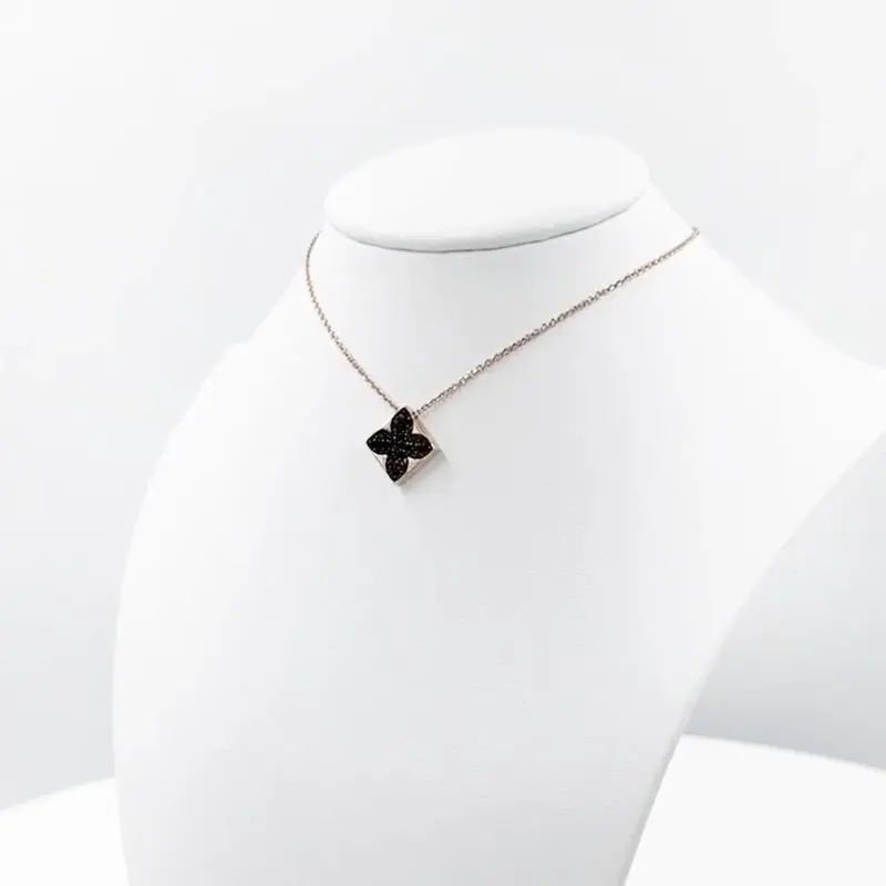 Цепь колье из красного золота