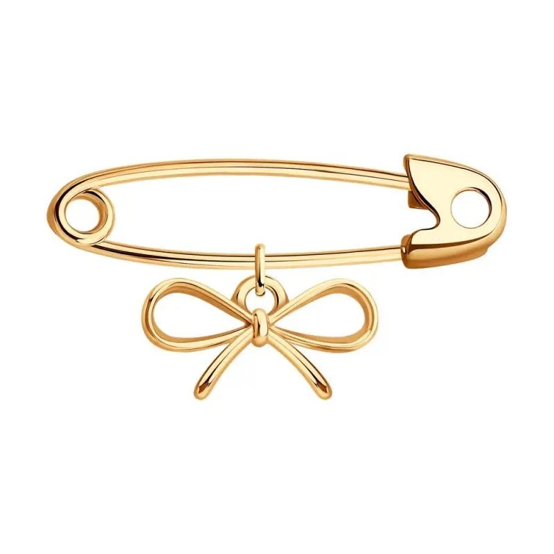 Булавка из красного золота