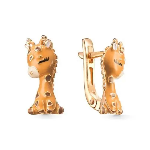 Серьги детские из серебра