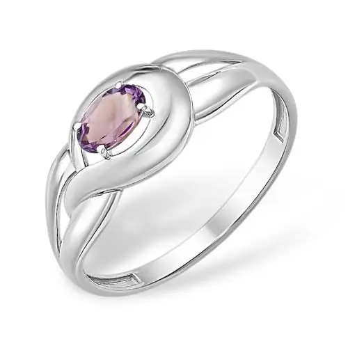 Кольцо декоративное из серебра