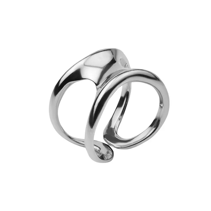 Кольцо декоративное из серебра