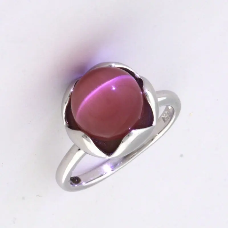 Кольцо декоративное из серебра