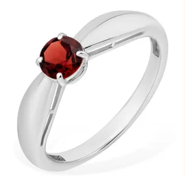 Кольцо декоративное из серебра