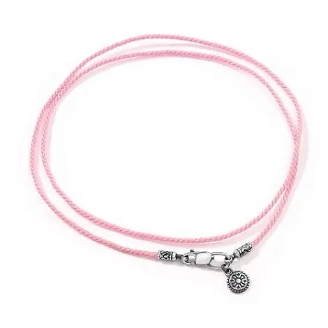 Цепь шнурок из серебра