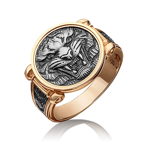 Печатка из красного золота