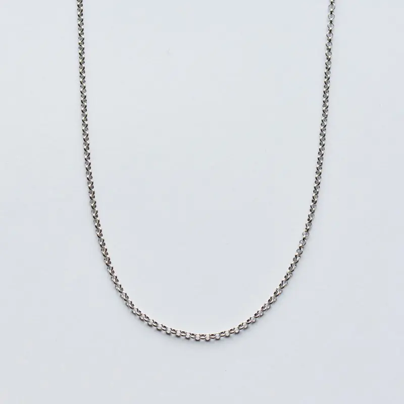 Цепь из белого золота