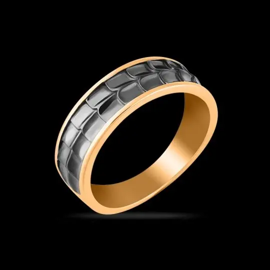 Печатка из красного золота