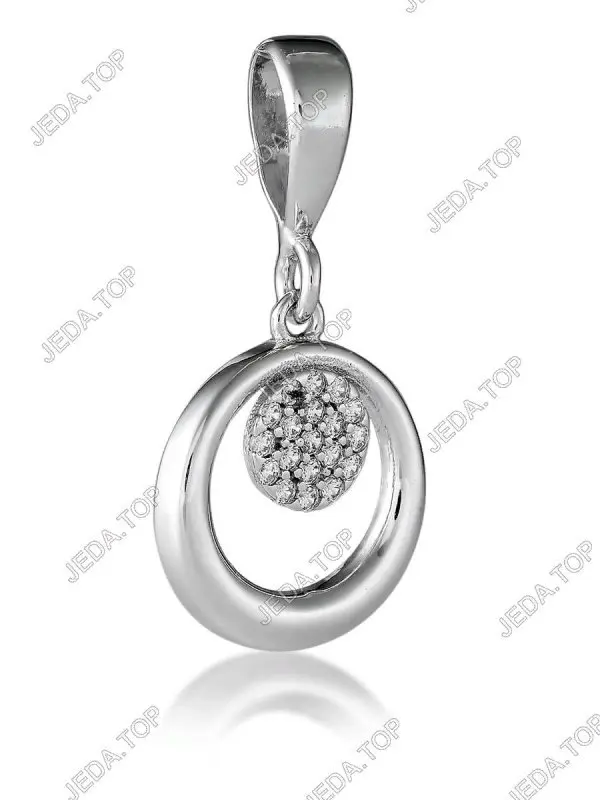 Подвеска декоративная из серебра