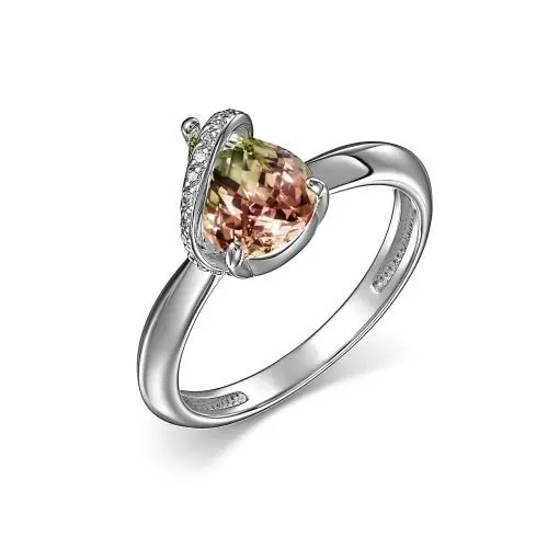 Кольцо декоративное из серебра