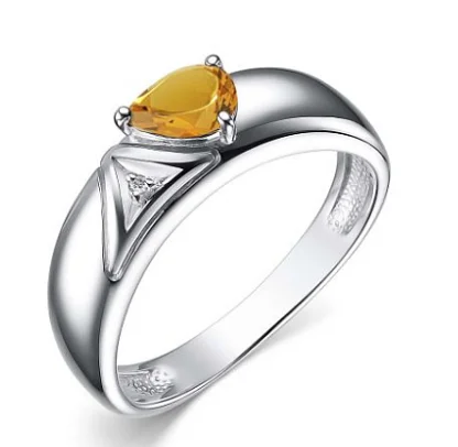 Кольцо декоративное из серебра