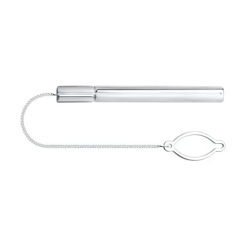 Зажим для галстука из серебра