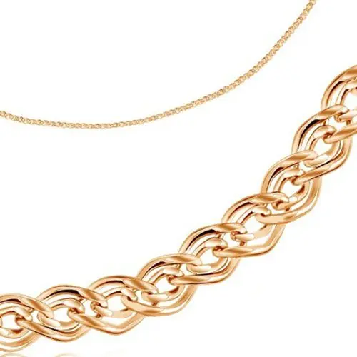 Цепь из красного золота