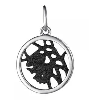 Подвеска декоративная из серебра