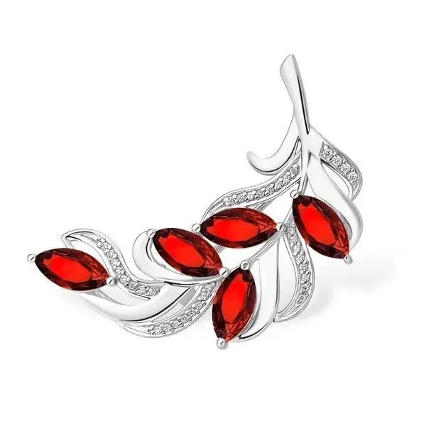 Брошь из серебра