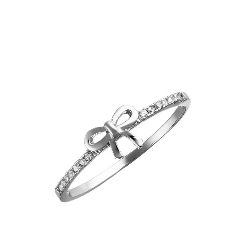 Кольцо декоративное из серебра