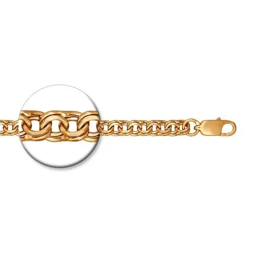 Браслет цепочный из позолоты