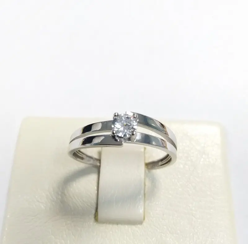 Кольцо декоративное из серебра