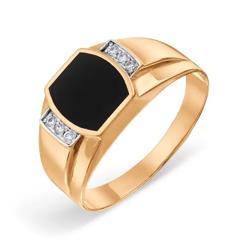 Печатка из комбинированного золота