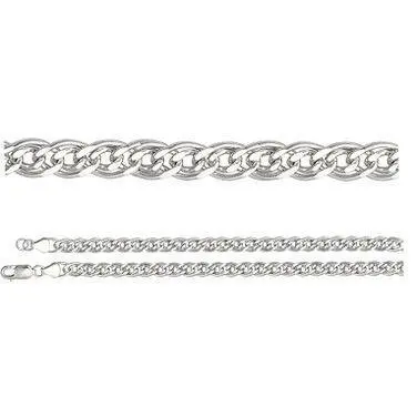 Цепь из белого золота