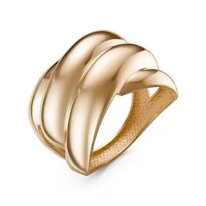 Кольцо декоративное из красного золота