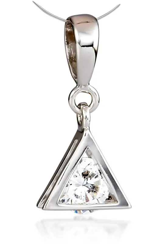 Подвеска декоративная из серебра