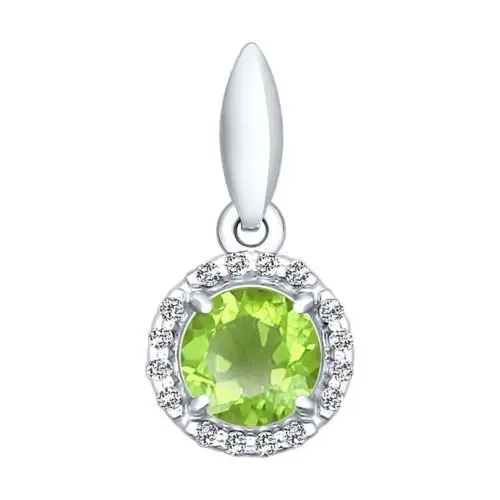 Подвеска декоративная из серебра