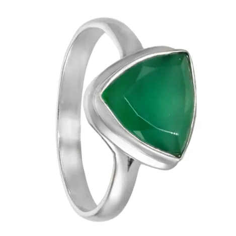 Кольцо декоративное из серебра