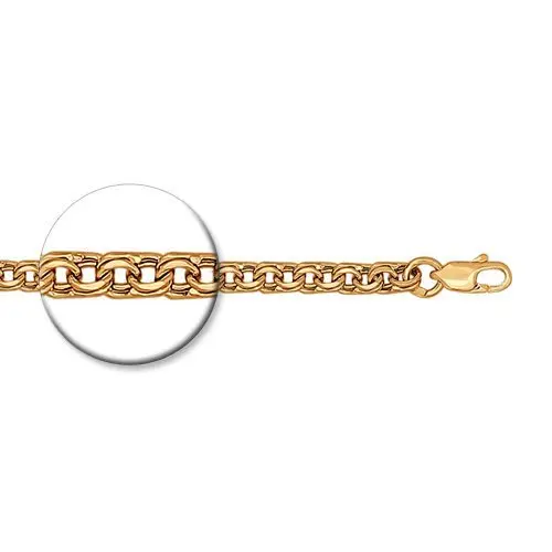 Браслет цепочный из позолоты