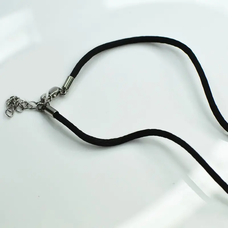 Цепь шнурок из серебра