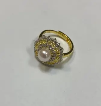Кольцо декоративное из позолоты