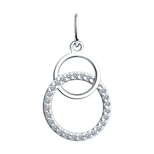 Подвеска декоративная из серебра