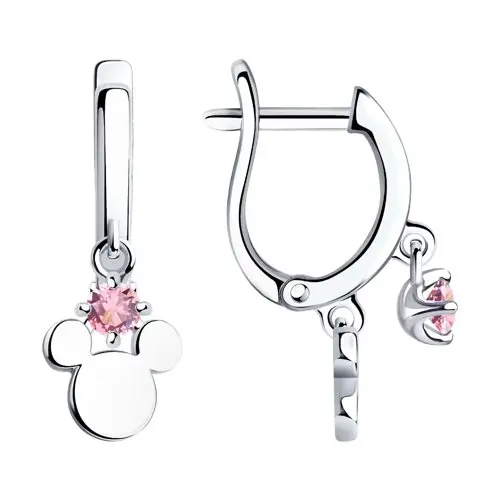 Серьги детские из серебра