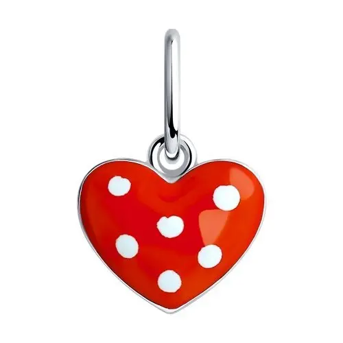 Подвеска декоративная из серебра