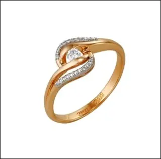 Кольцо 1-105-132 вид 2