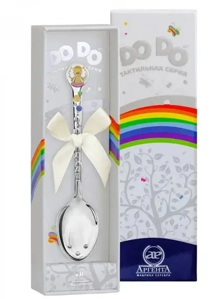 Ложка DODO "Ангелочек" 450ЛЖ05808_роз вид 2