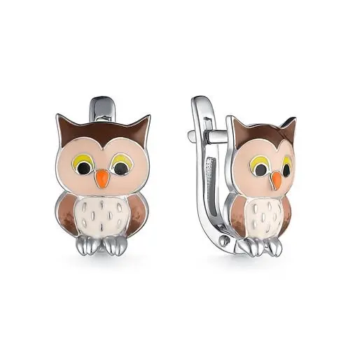 Серьги детские из серебра