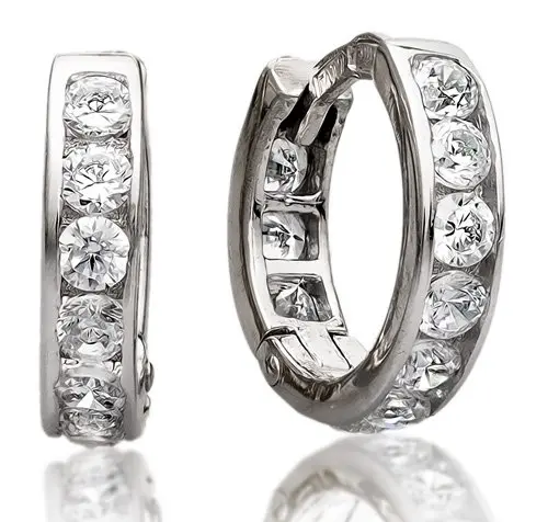 Серьги детские из серебра