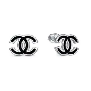 Серьги пуссеты из серебра