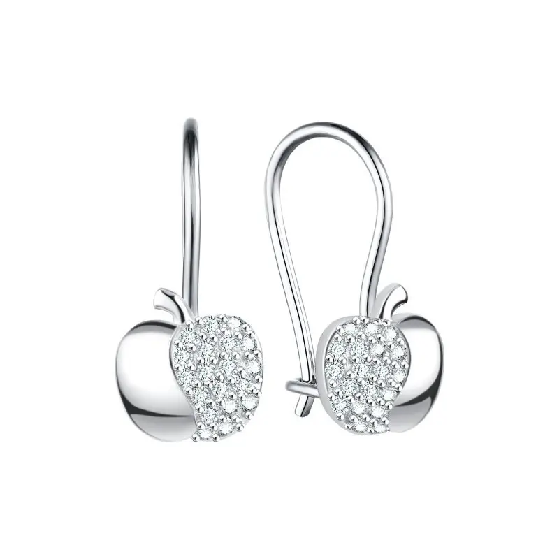 Серьги детские из серебра