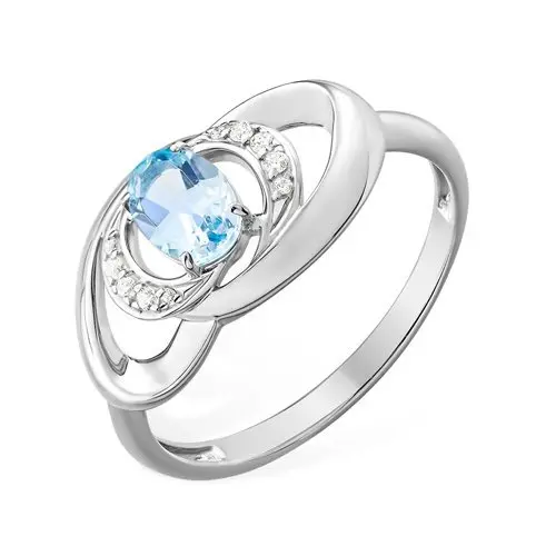 Кольцо декоративное из серебра