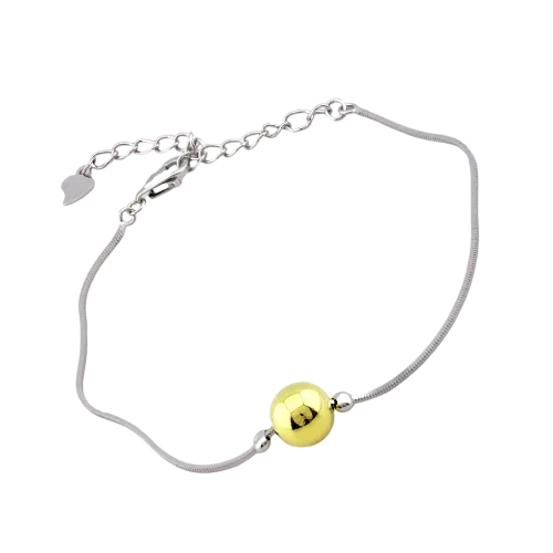 Браслет декоративный из серебра