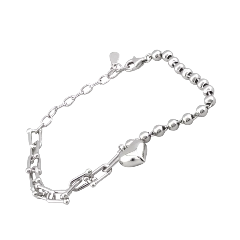 Браслет декоративный из серебра