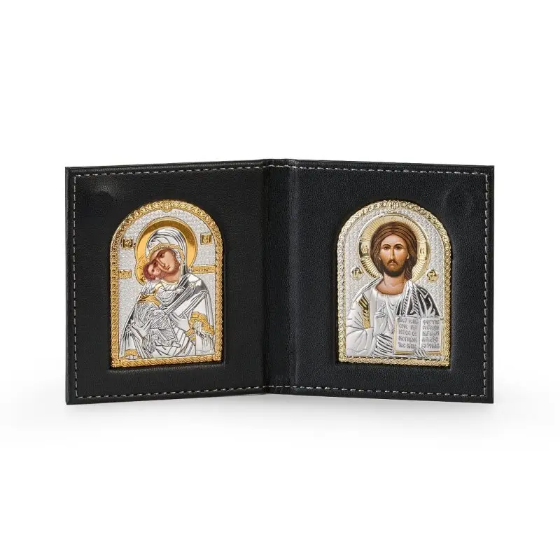 Складень карманный Спаситель Владимирская 95*105 K-1/001-011G